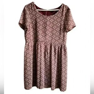 As U Wish Scoop Neck Mini Dress Size Large